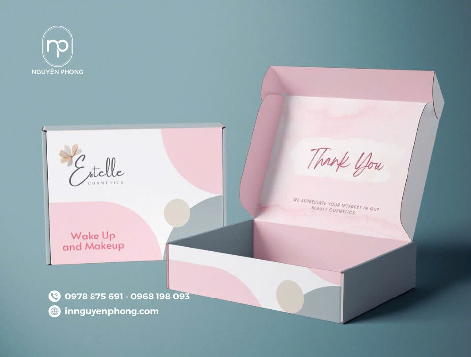 Hộp dạng gifbox được sử dụng rất phổ biến